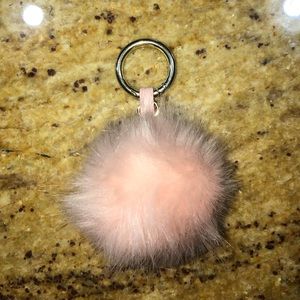 Light pink Puff Keychain